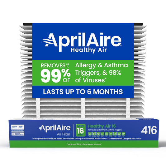 AprilAire 416 Replacement Filter for AprilAire Whole House Air Purifiers - MERV 16