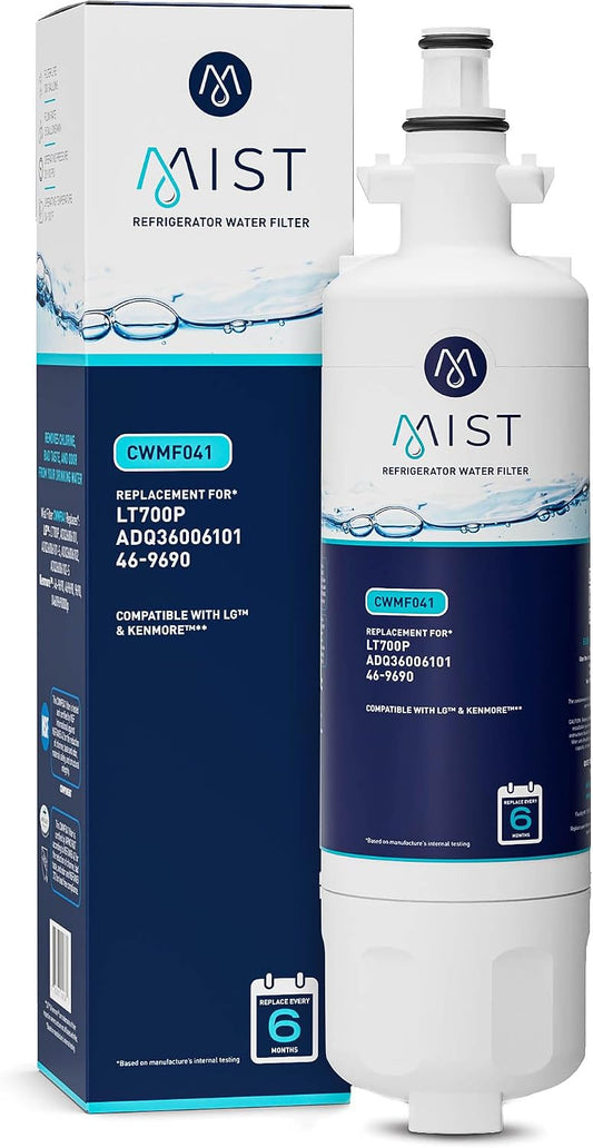 Mist LT700P Refrigerator Water Filter, NSF Certified, 1 Pack