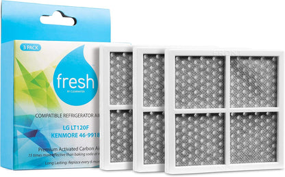Mist Replacement Refrigerator LT120F Water Filter, 3 Pack