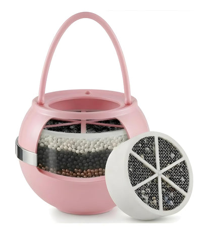 Crystal Quest Bathtub Filter, Bath Filter Removes Chlorine & Lead, BPA-Free, With Extra Cartridge