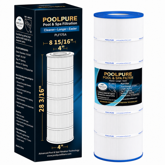POOLPURE PLF175A 175 Sq Ft Pool Filter Cartridge Replacement