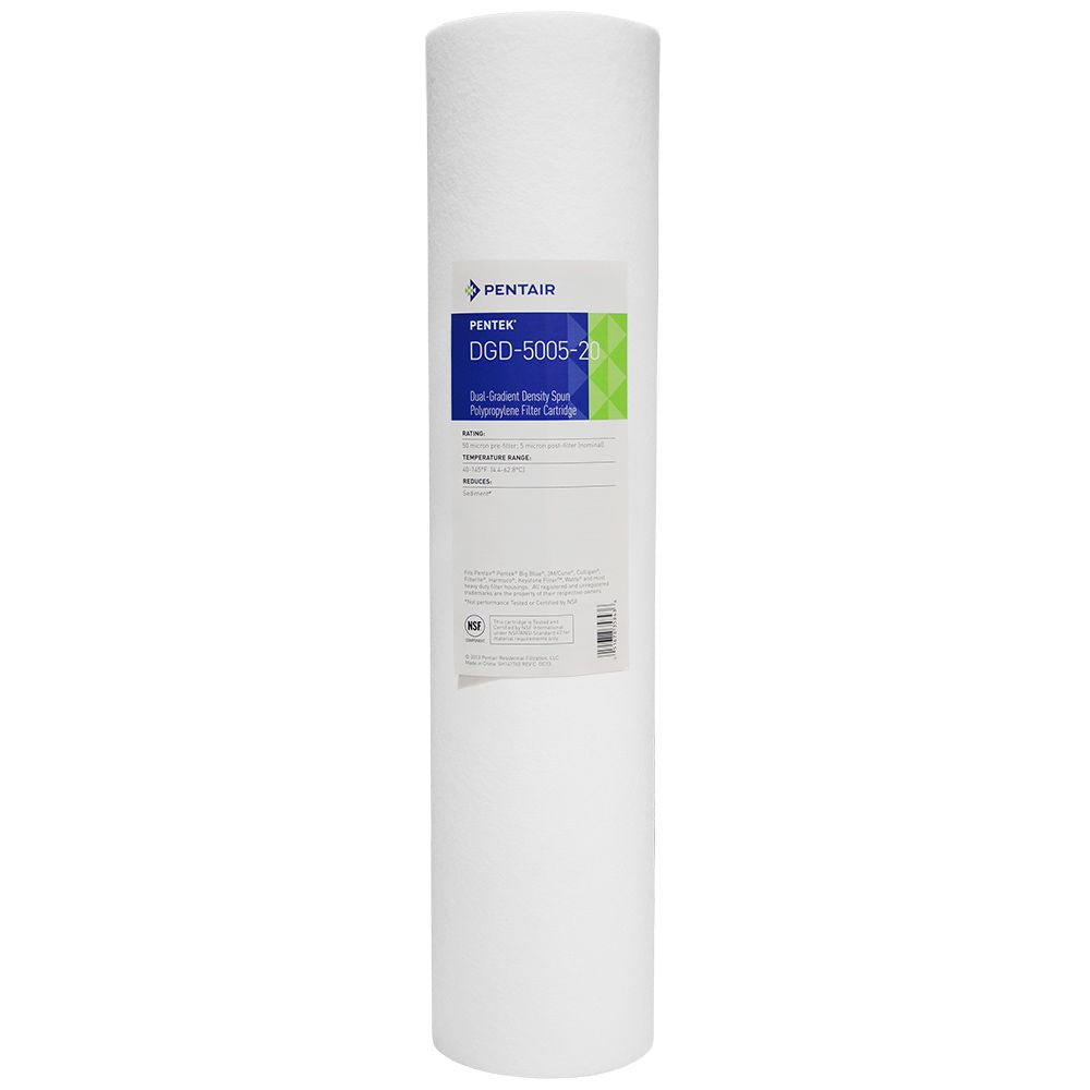 Pentair Pentek DGD-5005-20 20" x 4.5" 5 Micron Sediment Water Filter