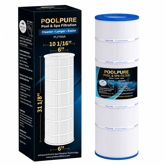 POOLPURE CC150 Pool Filter Cartridge 150 Sq. Ft. Replacement Filter