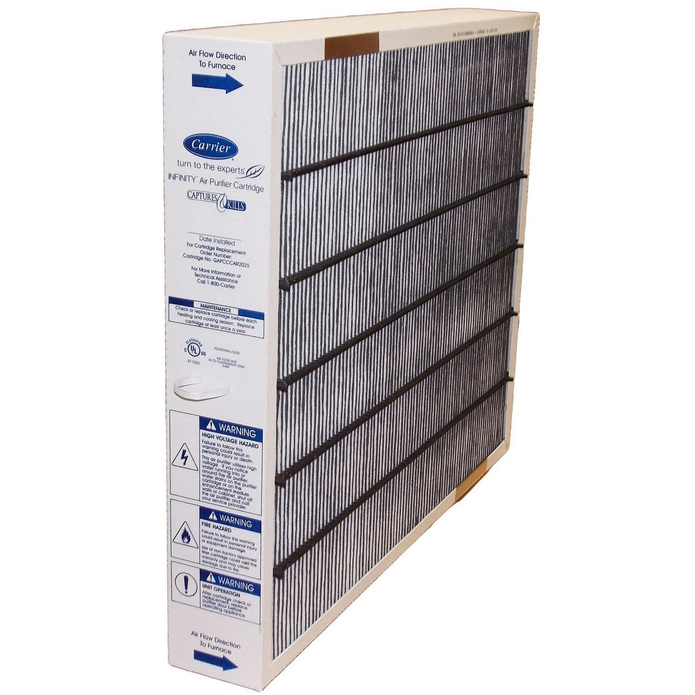 Carrier GAPCCCAR2025 Infinity Air Filter - Fine Filters