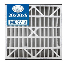 Trion Air Bear 255649-103 - Pleated Furnace Air Filter 20"x20"X5" MERV 8 - Fine Filters