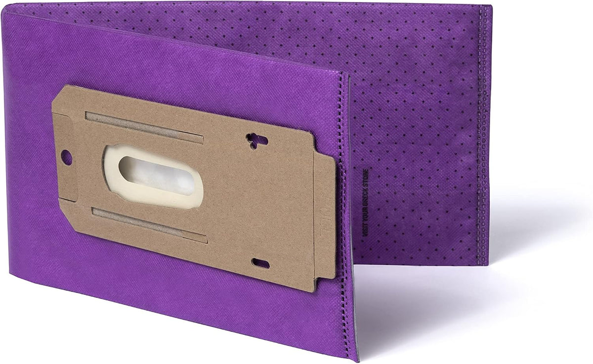 Oreck Vacuum Cleaner Bags for Upright Vacs, Pack of 6, Purple, Type CC