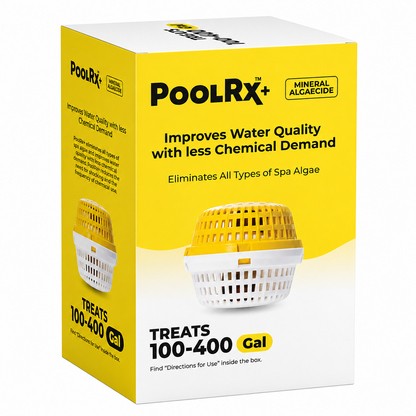 PoolRx Mineral Algaecide Unit, Up to 6-Month Algae Control, for 100–400 Gallons