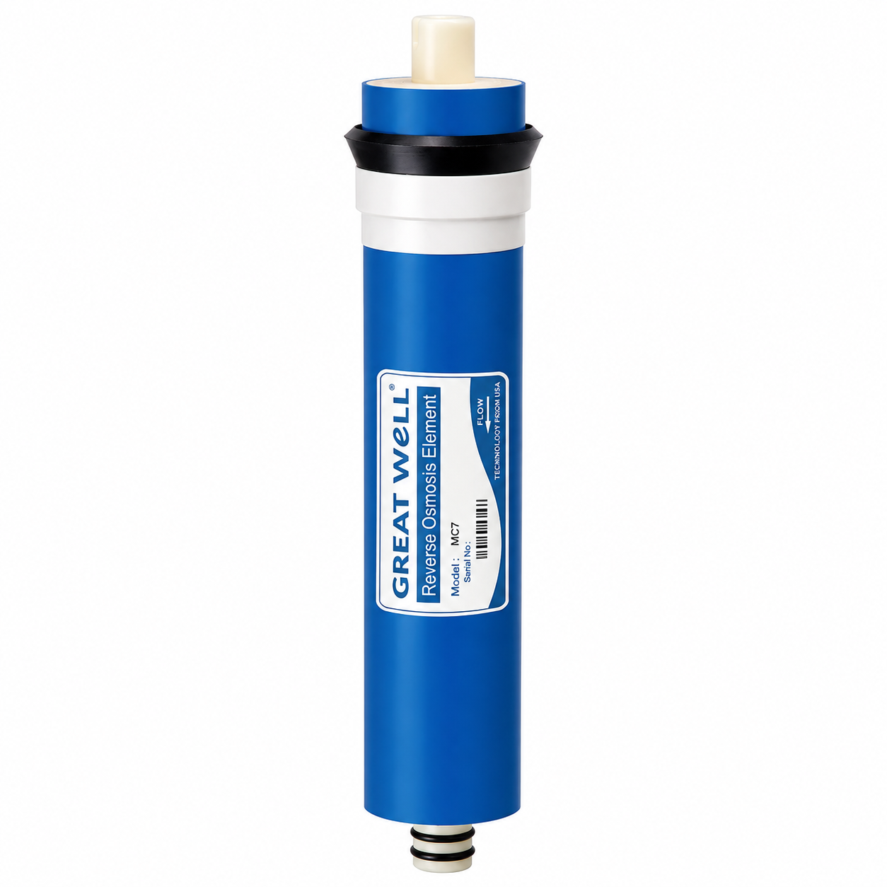 iSpring Greatwell MC7 75 GPD Reverse Osmosis Membrane Replacement Drinking Water Filtration System