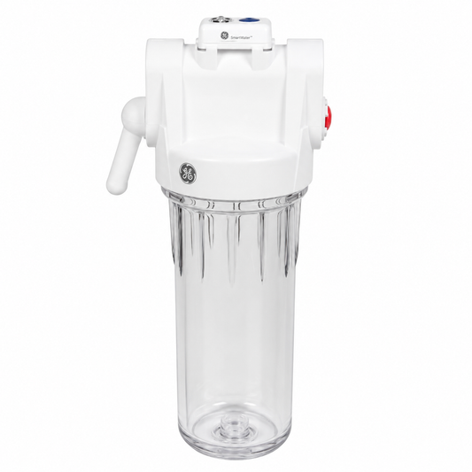 GE GXWH20T Whole House Water Filtration System – Reduces Sediment & Rust, Includes Installation Kit