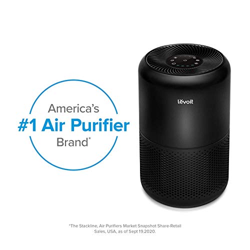 LEVOIT Core300-P Air Purifier | HEPA, 1073 ft² Coverage - Fine Filters