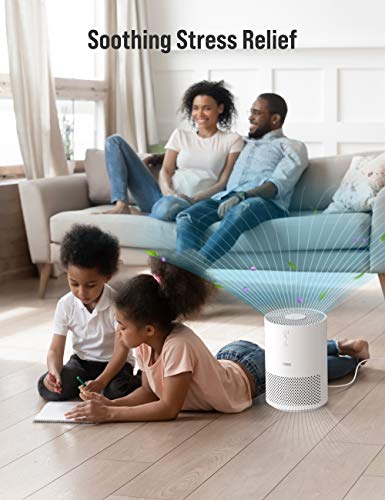 TOPPIN HEPA Air Purifiers for Home - with Fragrance Sponge UV Light