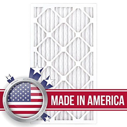 AIRx ALLERGY 14x14x1 MERV 11 Pleated Air Filter - Made in the USA - Box of 6 - Fine Filters
