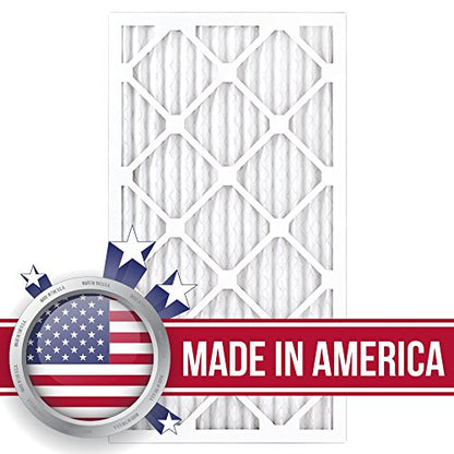 AIRx ALLERGY 14x14x1 MERV 11 Pleated Air Filter - Made in the USA - Box of 6 - Fine Filters