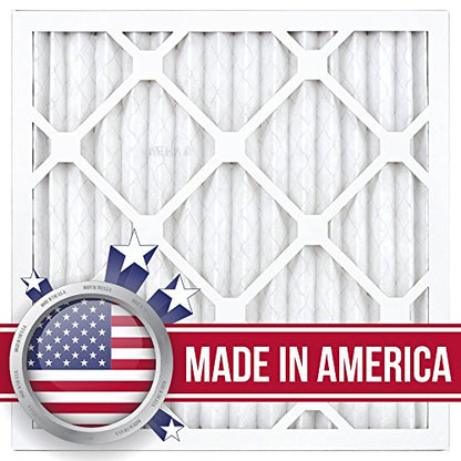 AIRx ALLERGY 14x14x1 MERV 11 Pleated Air Filter - Made in the USA - Box of 6 - Fine Filters