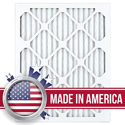 AIRx ALLERGY 14x14x1 MERV 11 Pleated Air Filter - Made in the USA - Box of 6 - Fine Filters