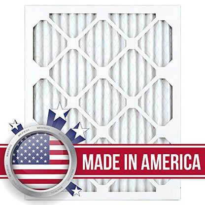 AIRx ALLERGY 14x14x1 MERV 11 Pleated Air Filter - Made in the USA - Box of 6 - Fine Filters