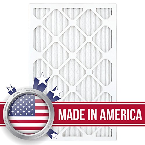 AIRx ALLERGY 14x14x1 MERV 11 Pleated Air Filter - Made in the USA - Box of 6 - Fine Filters