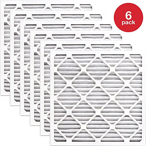 AIRx ALLERGY 14x14x1 MERV 11 Pleated Air Filter - Made in the USA - Box of 6 - Fine Filters